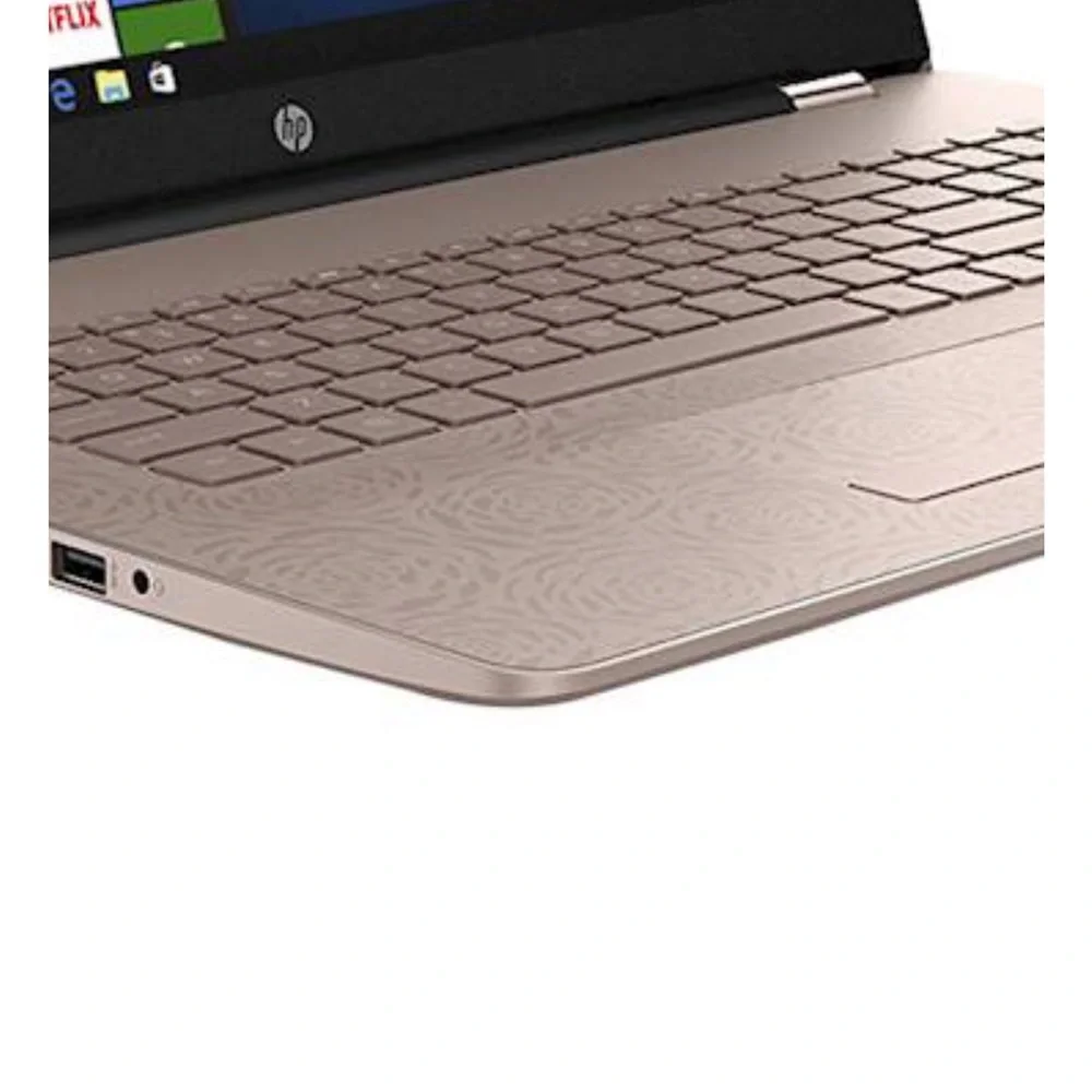 HP Rose Gold - Roses 17.3” Laptop - Works Great Used - Model 17-BS013CY- 2017